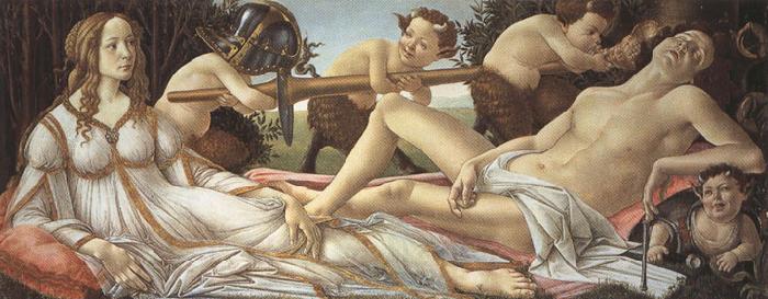 Sandro Botticelli Venus and Mars (mk36) Spain oil painting art